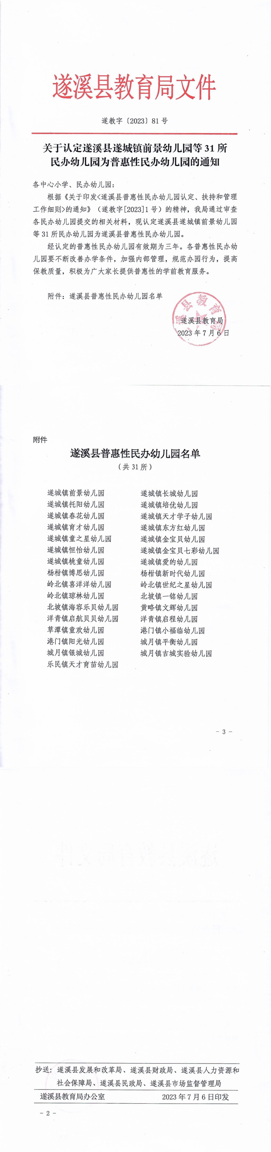 關(guān)于認(rèn)定遂溪縣遂城鎮(zhèn)前景幼兒園等31所民辦幼兒園為普惠性民辦幼兒園的通知_00.png